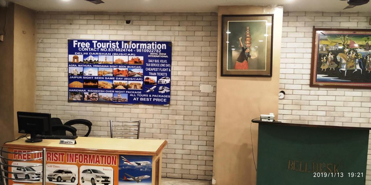 Hotel India International New Delhi Exterior foto